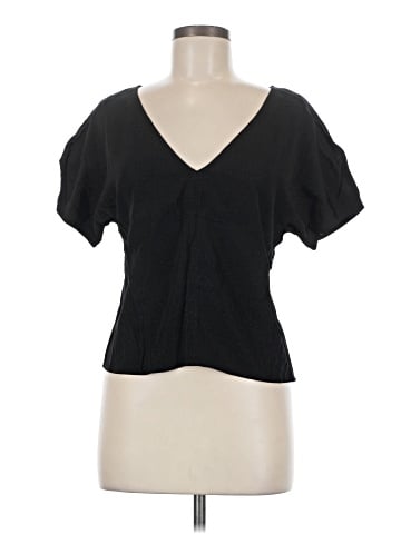 Madewell Puff-Sleeve Top in Floral Jacquard (view 1)