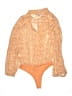 Lulus 100% Polyester Orange Kimono Size M - photo 2