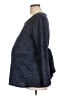 Pink Blush Blue Pullover Sweater Size Lg Maternity - photo 5