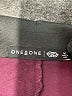 One 5 One Color Block Burgundy Active Pants Size M - photo 7