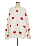 Show Me Your Mumu Hearts Ivory Pullover Sweater Size 2X - photo 1