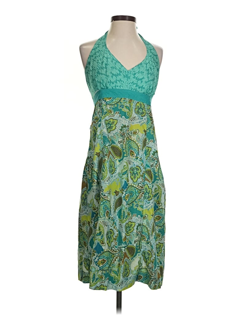 Pre-owned Athleta Casual Dress In Green