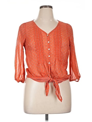 Timing 3/4 Sleeve Blouse (view 1)