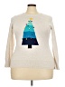 Lands' End 100% Cotton Ivory Pullover Sweater Size 18 - photo 1
