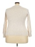 Lands' End 100% Cotton Ivory Pullover Sweater Size 18 - photo 2