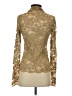 Donna Degnan Gold Long Sleeve Blouse Size S - photo 2