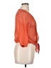 Timing 100% Polyester Orange 3/4 Sleeve Blouse Size XL - photo 4
