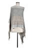 Unbranded 100% Acrylic Gray Poncho One size - photo 1