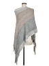 Unbranded 100% Acrylic Gray Poncho One size - photo 2
