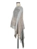 Unbranded 100% Acrylic Gray Poncho One size - photo 5
