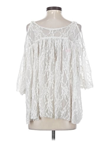 Free People 3/4 Sleeve Blouse (view 2)