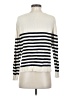 Zara Stripes Ivory Pullover Sweater Size S - photo 2