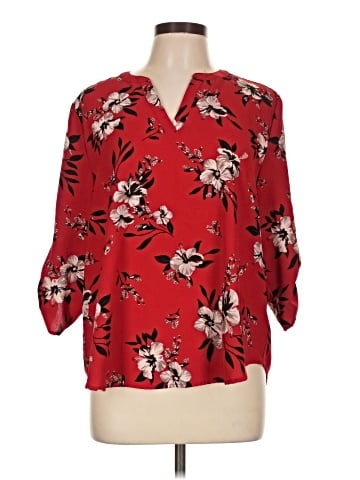 89th & Madison 3/4 Sleeve Blouse (view 1)