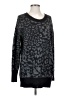 Rebecca Taylor Animal Print Black Pullover Sweater Size S - photo 1