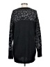 Rebecca Taylor Animal Print Black Pullover Sweater Size S - photo 2