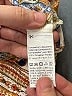 Assorted Brands 100% Polyester Paisley Gold Long Sleeve Blouse Size 6 - photo 8