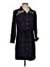 White Crow 100% Rayon Plaid Blue Burgundy Casual Dress Size S - photo 1