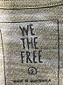 We the Free Metallic Gray Short Sleeve Blouse Size S - photo 7