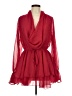 Missguided 100% Polyester Red Cocktail Dress Size L - photo 1