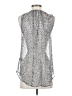 Joie 100% Silk Silver Sleeveless Silk Top Size S - photo 2