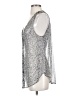 Joie 100% Silk Silver Sleeveless Silk Top Size S - photo 5