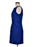 Milly Solid Blue Cocktail Dress Size 6 - photo 5