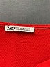 Zara Solid Red Cocktail Dress Size M - photo 7