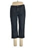 Chico's Chevron-herringbone Blue Jeans Size Lg (2.5) - photo 1