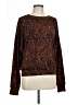 Peyton Jensen Animal Print Brown Pullover Sweater Size L - photo 1