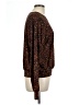 Peyton Jensen Animal Print Brown Pullover Sweater Size L - photo 4