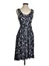 Fei Argyle Blue Casual Dress Size S - photo 1