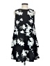 Snidel Floral Black Cocktail Dress Size S - photo 1