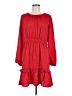 Knox Rose 100% Polyester Solid Red Casual Dress Size M - photo 1