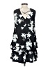 Snidel Floral Black Cocktail Dress Size S - photo 2