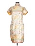 Unbranded Print Gold Yellow Casual Dress Size XXL - photo 1