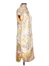 Unbranded Print Gold Yellow Casual Dress Size XXL - photo 4