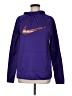 Nike 100% Polyester Purple Pullover Hoodie Size M - photo 1