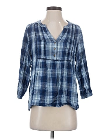 Wrangler Jeans Co 3/4 Sleeve Blouse (view 1)