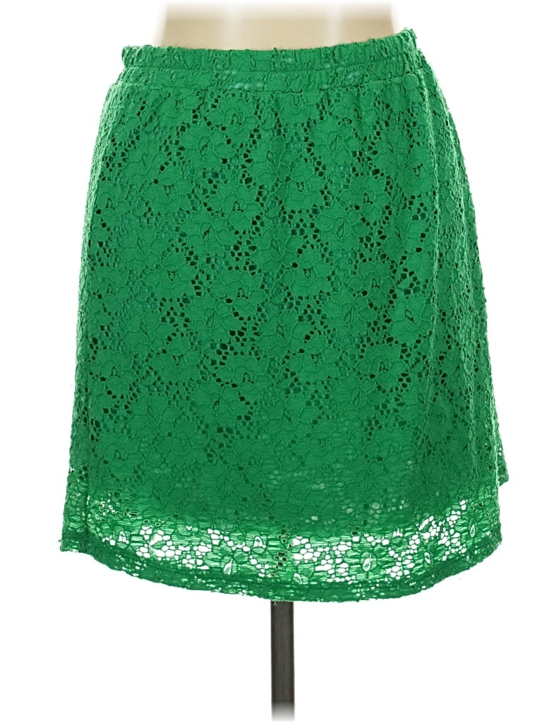 Pre-owned Blue Rain Formal Skirt In Green