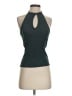 Topshop Teal Sleeveless Blouse Size 4 - photo 1