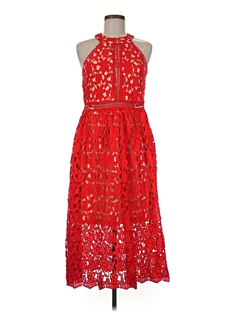 Pre-owned Gianni Bini Cocktail Dress In Red