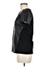 Cynthia Steffe Metallic Black Short Sleeve Top Size M - photo 5
