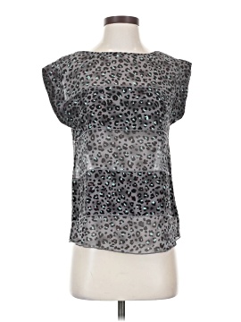 Rebecca Taylor Short Sleeve Silk Top (view 1)