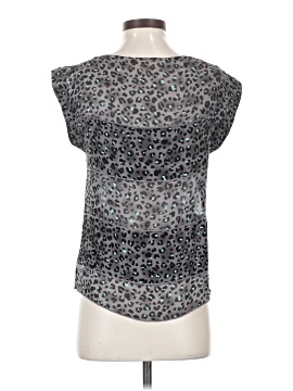 Rebecca Taylor Short Sleeve Silk Top (view 2)