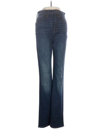 Madewell Skinny Flare Jeans in Lasalle Wash (view 1)