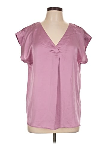 Ann Taylor LOFT Outlet Short Sleeve Blouse (view 1)