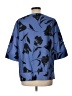 Unbranded 100% Polyester Blue Short Sleeve Blouse Size L - photo 2