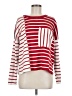 CAbi Stripes Red Pullover Sweater Size M - photo 1