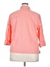 Talbots Pink 3/4 Sleeve Button-Down Shirt Size 18 - photo 2