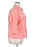 Talbots Pink 3/4 Sleeve Button-Down Shirt Size 18 - photo 4